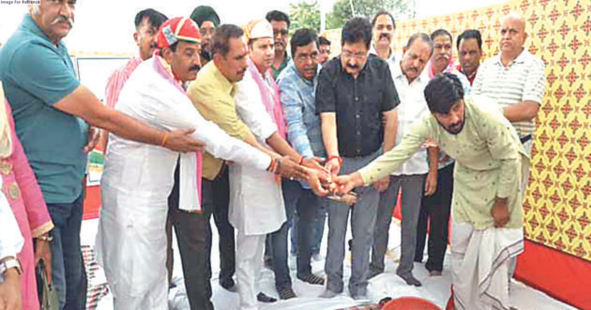 Vaibhav Gehlot lays foundation stone of synthetic track in Udaipur stadium
